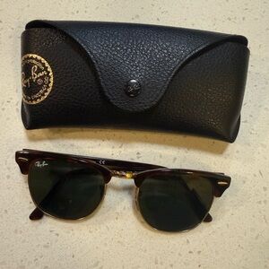 Clubmaster Ray-Ban Black Sunglasses